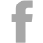 Gray Facebook icon